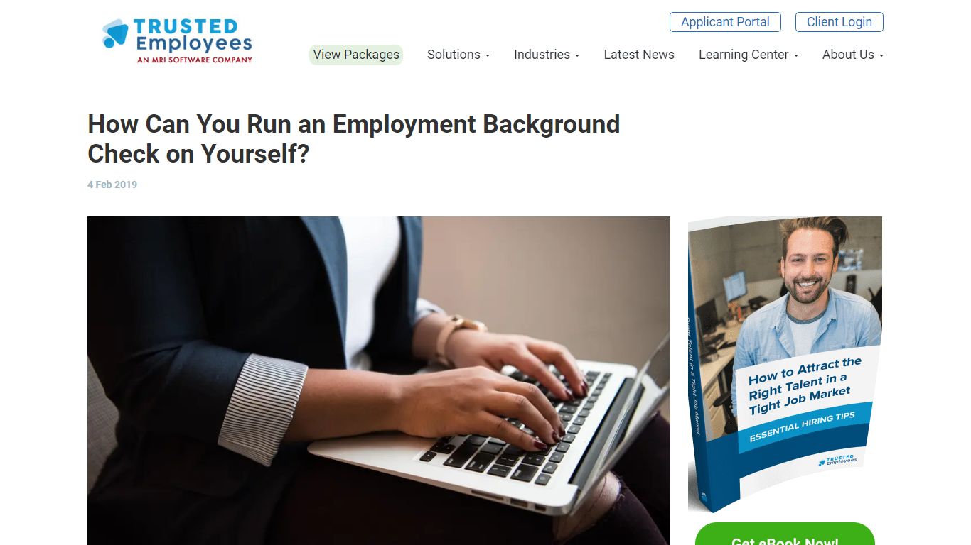 How Can You Run an Employment Background Check on Yourself?